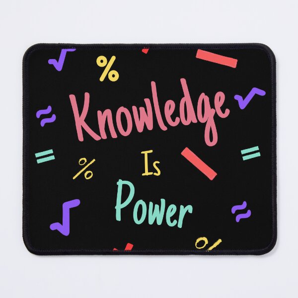 Item preview, knowledge is power designed and sold by Bartłomiej Bogacz.
