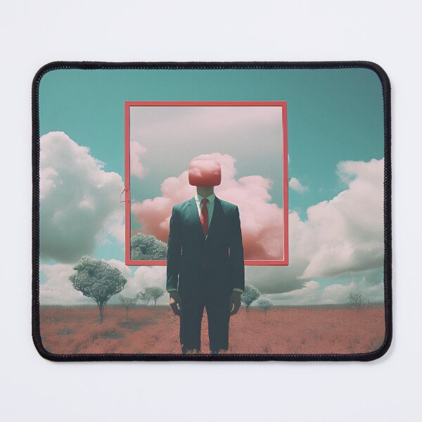 Item preview, Cognitive Landscape: Surreal Red Frame designed and sold by VectorPlace.