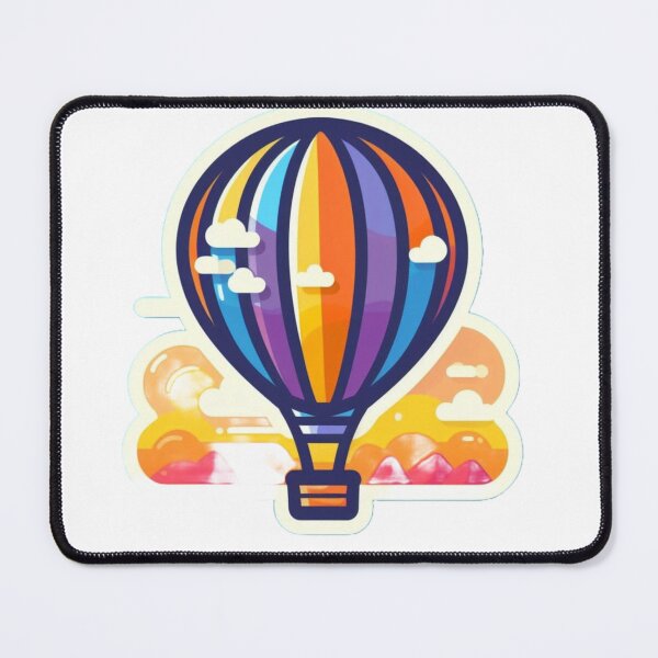 Item preview, Floating Home Hot Air Balloon Sticker designed and sold by Pattern-Parade.