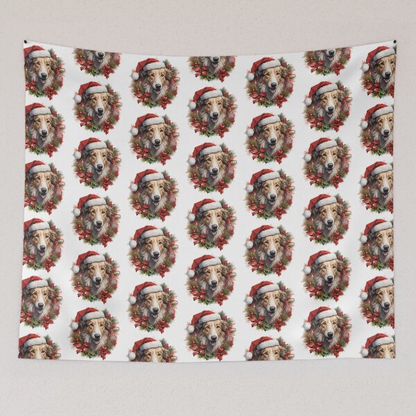 Item preview, navidad borzoi designed and sold by Arthoughts.