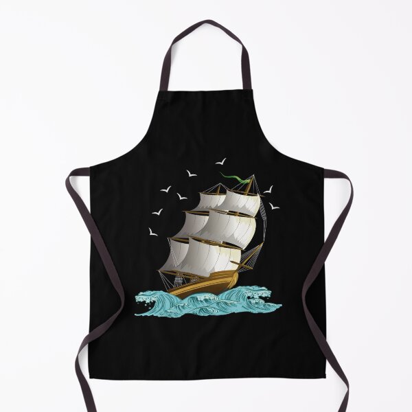 Item preview, Sailing Ship Waves designed and sold by Ayesha Saleem.