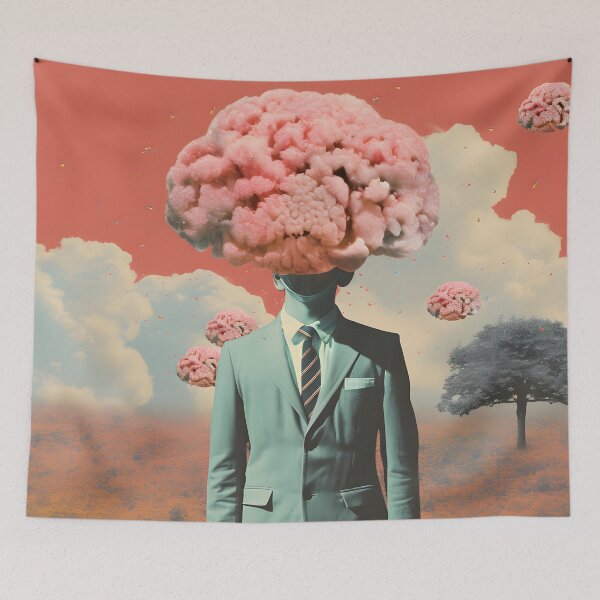 Item preview, Explosive Mind: Surreal Brainstorm Concept designed and sold by VectorPlace.
