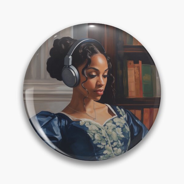 Item preview, The Listener II | Altered Vintage Portrait Art designed and sold by Altered Pixels.