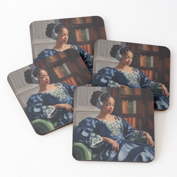 Item preview, The Listener II | Altered Vintage Portrait Art designed and sold by Altered Pixels.