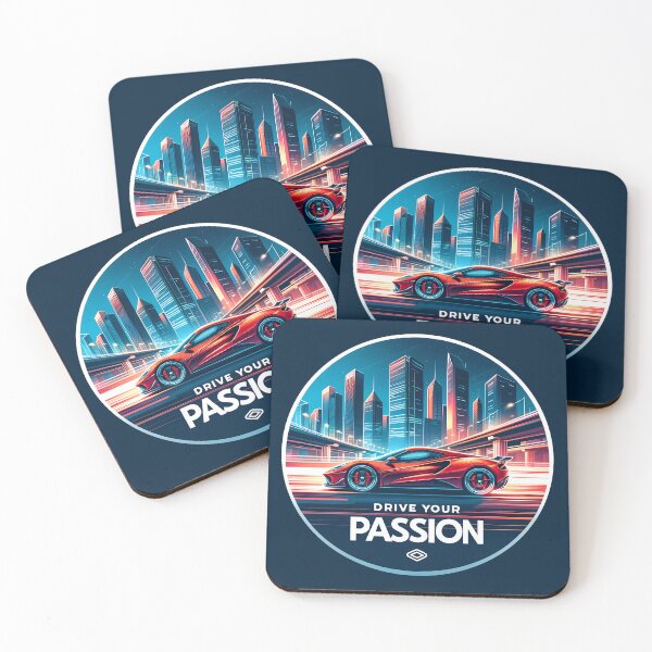 Item preview, Drive into the future with style: Drive Your Passion Sticker Design designed and sold by nexanova369.