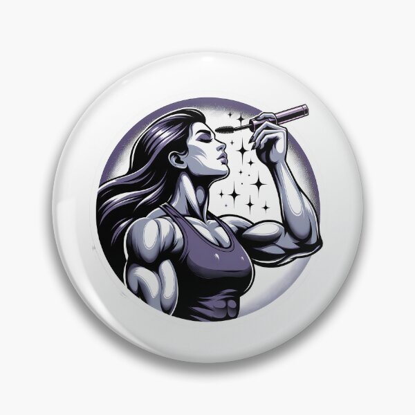 Item preview, Empowerment Elegance: Athletic Beauty - Muscles and Mascara designed and sold by WBCreativeWS.