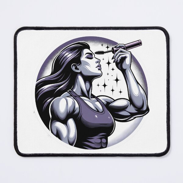 Item preview, Empowerment Elegance: Athletic Beauty - Muscles and Mascara designed and sold by Studio Harmonia.