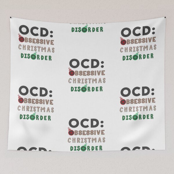 Item preview, OCD Obsessive Christmas Disorder designed and sold by smallcatvn.