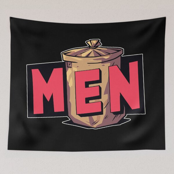 Item preview, Men are trash designed and sold by TomFrontierArt.