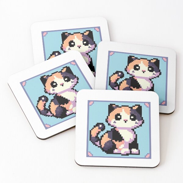 Item preview, Pixel Calico Cat designed and sold by bibeiconstore.