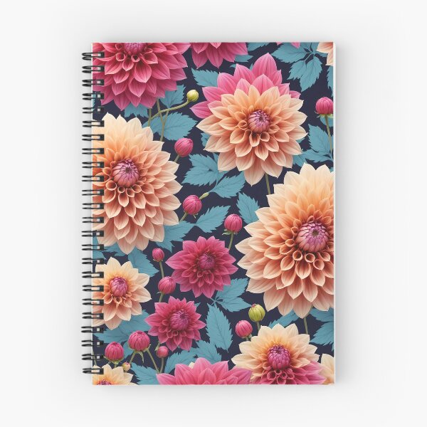 Item preview, Bloom in Elegance: Dahlia Flower Pattern Design designed and sold by nexanova369.