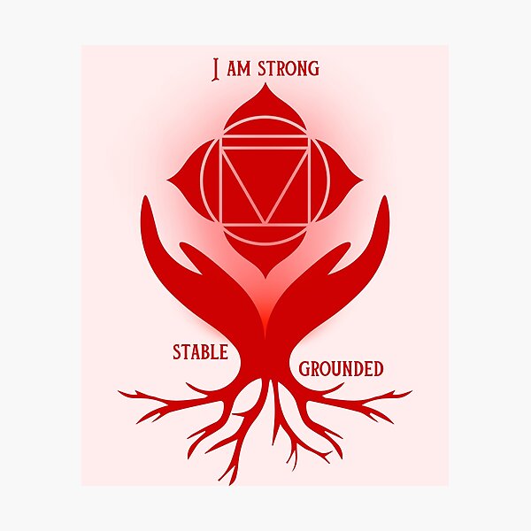 Item preview, Root Chakra: I Am Strong, Stable, Gounded designed and sold by InnerGrow.