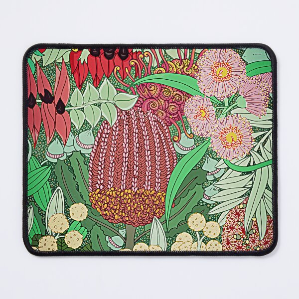 Item preview, Australian Natives Botanical Pattern designed and sold by Charlotte Weaver.