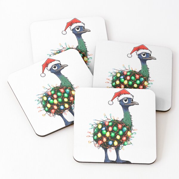 Item preview, Santa's Emu Aussie Christmas  designed and sold by CyberArtistOne.
