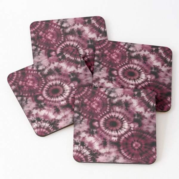 Item preview, Dark Hippy Pink Tie Dye Pattern designed and sold by pinkal.