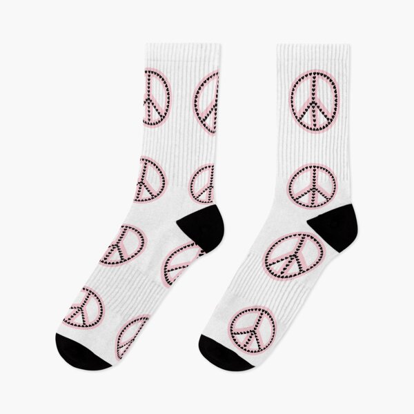 Item preview, Peace Sign Heart,Love peace,Pink Peace Sign designed and sold by BotunPeony.