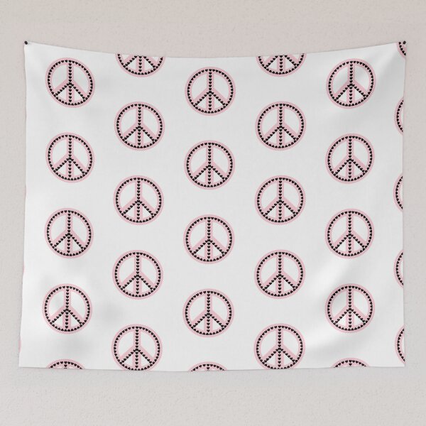 Item preview, Peace Sign Heart,Love peace,Pink Peace Sign designed and sold by BotunPeony.