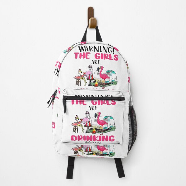 Item preview, Flamingo Warning The Girls Are Drinking Again designed and sold by smallcatvn.