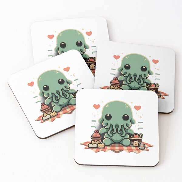 Item preview, Cute Kawaii Cthulhu Picnic designed and sold by MythoKitty.