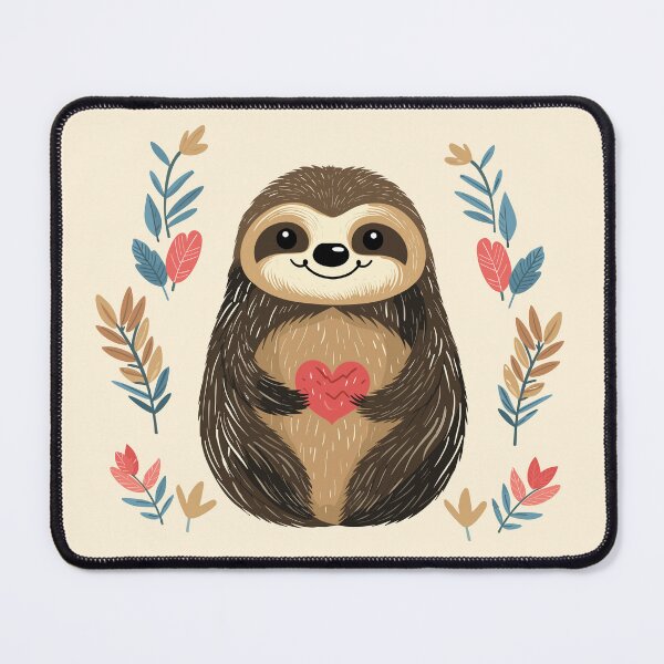 Item preview, Sloth Love designed and sold by GirlGlowGraphic.