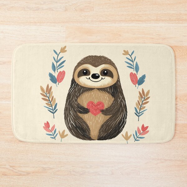 Item preview, Sloth Love designed and sold by GirlGlowGraphic.