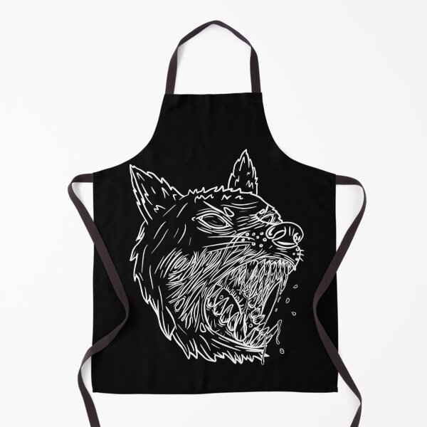 Item preview, Angry wolf head designed and sold by COSMIC-SHAME.