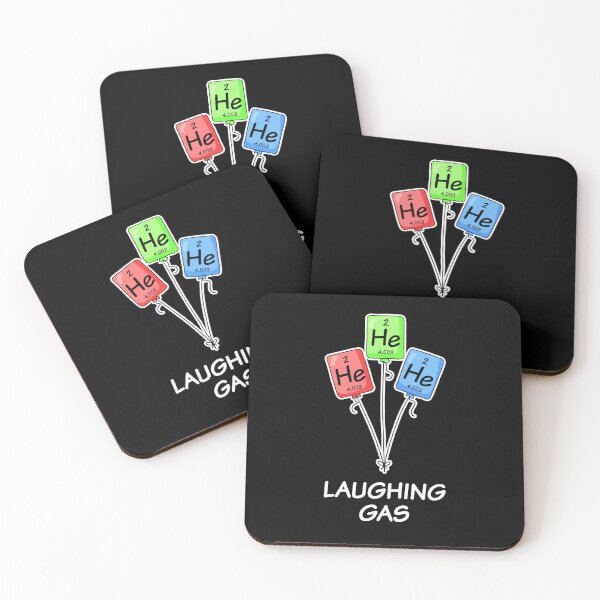 Item preview, Laughing gas (He He He), funny periodic table designed and sold by TalesOfScience.