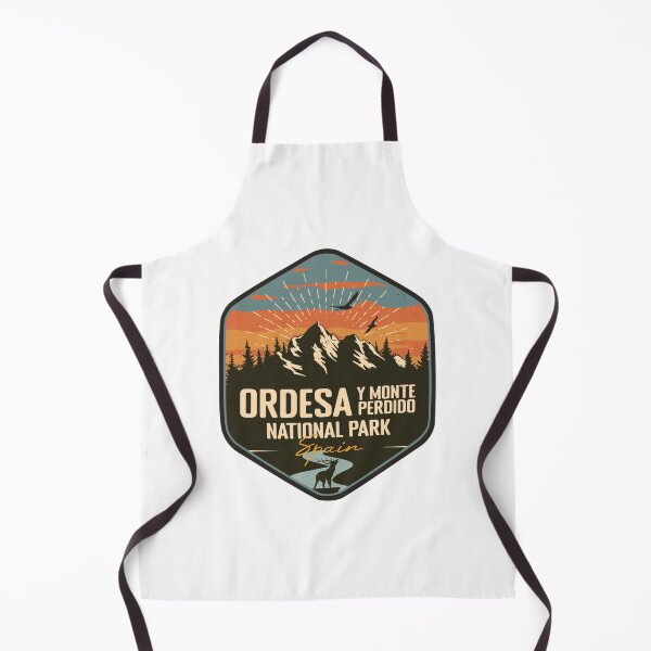 Item preview, Insignia Retro del Parque Nacional de Ordesa y Monte Perdido España designed and sold by mountainfad.