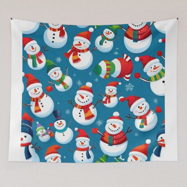 Item preview, HAPPY SNOWMEN designed and sold by likbatonboot.