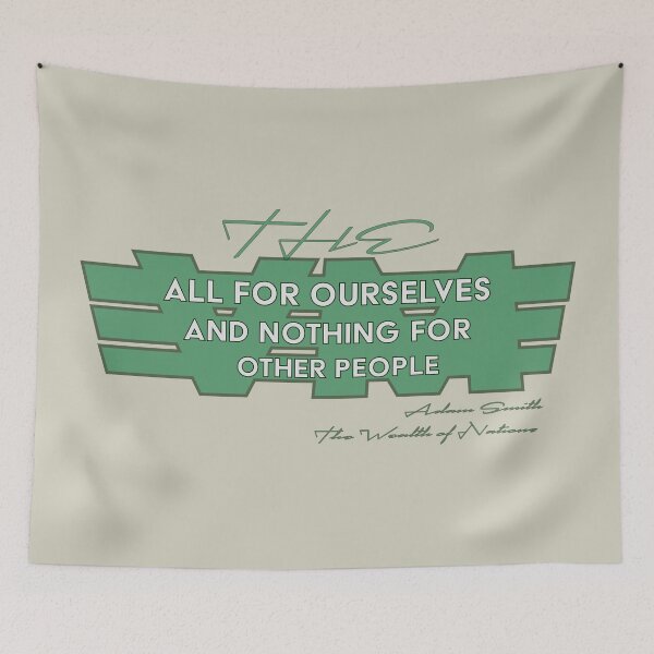 Item preview, The Vile Maxim - Adam Smith designed and sold by Cosmic-Fandom.