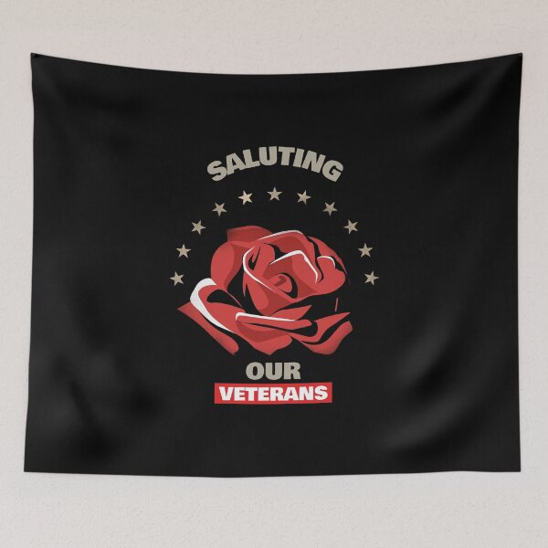 Item preview, Saluting Our Veterans - Remembrance Day Design showing thanks to those who sacrificed all designed and sold by teecraftstudios.