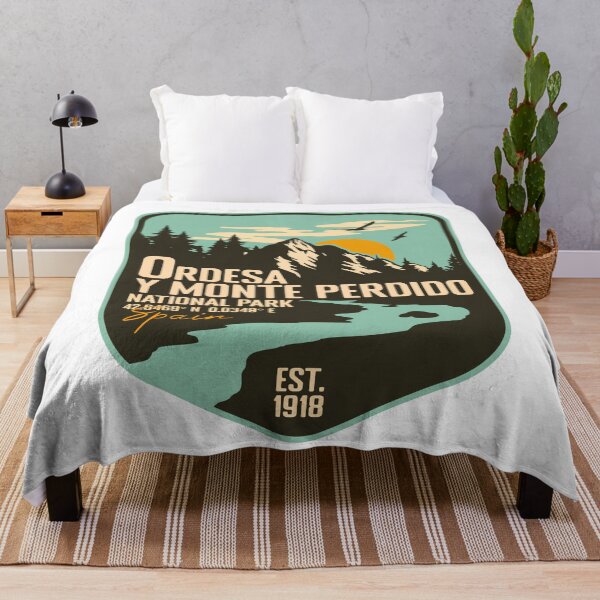 Item preview, Insignia Retro del Parque Nacional de Ordesa y Monte Perdido España designed and sold by mountainfad.