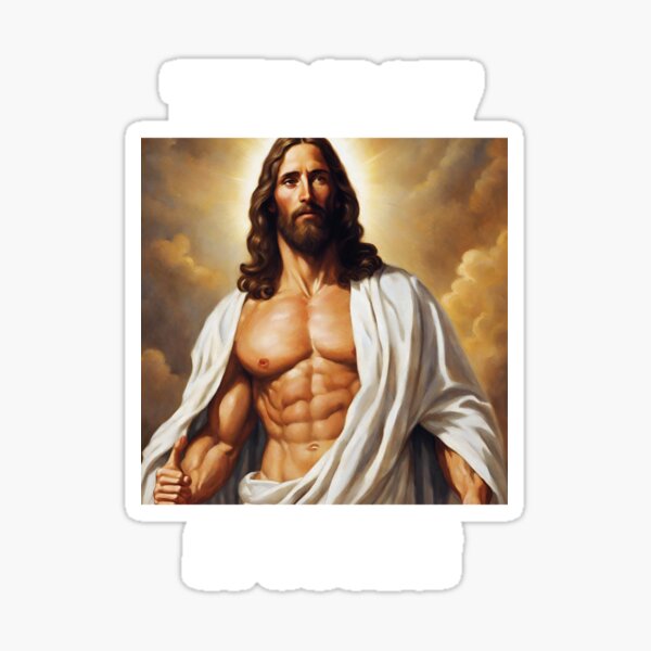 Jesus Gym Stickers for Sale