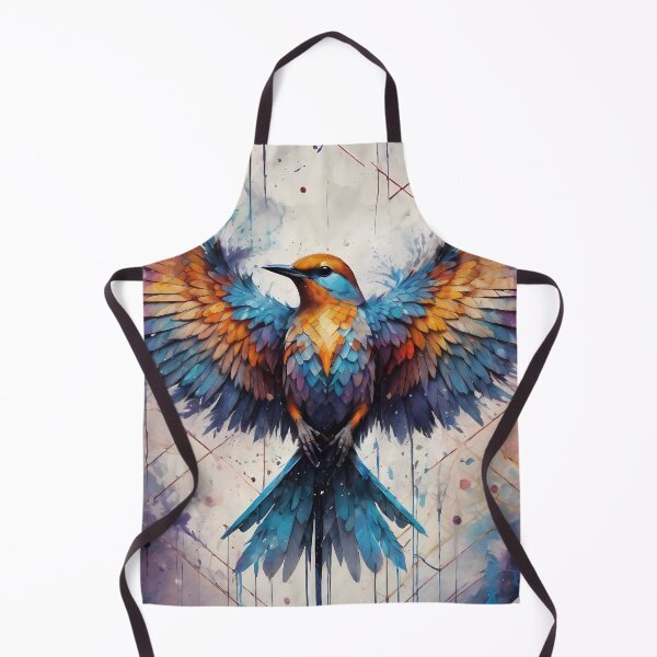 Item preview, Colored Bird: The Evolution of Digital Art and its Impact on the Representation of Birds designed and sold by Artedig.
