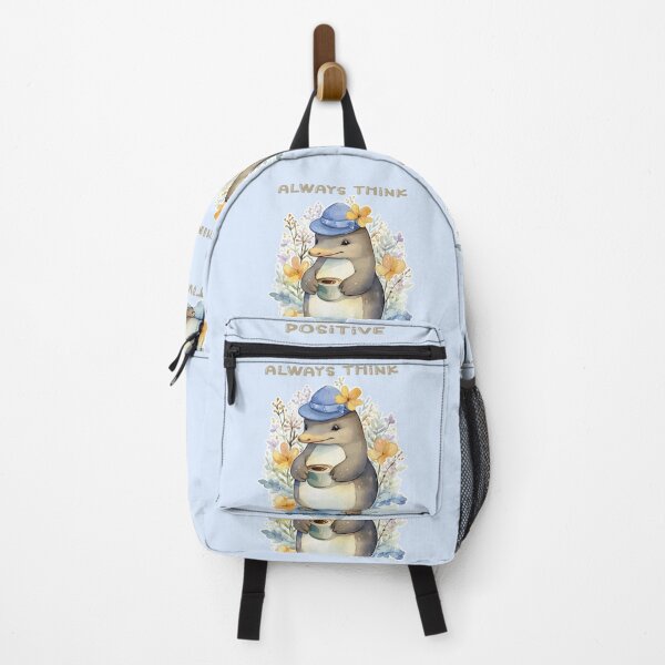 Item preview, Cutie Animal with Beverage: Always Think Positive designed and sold by Anastasiia Yurevych.