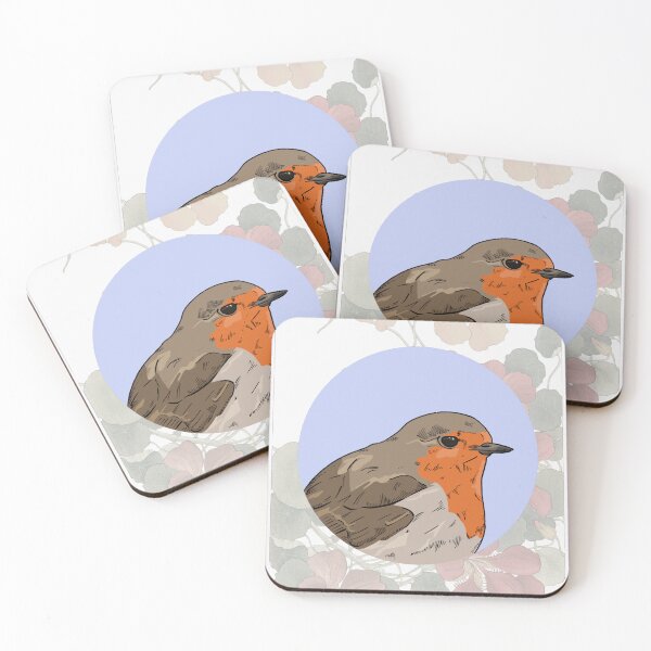 Item preview, European Robin Portrait designed and sold by UrsulaRodgers.