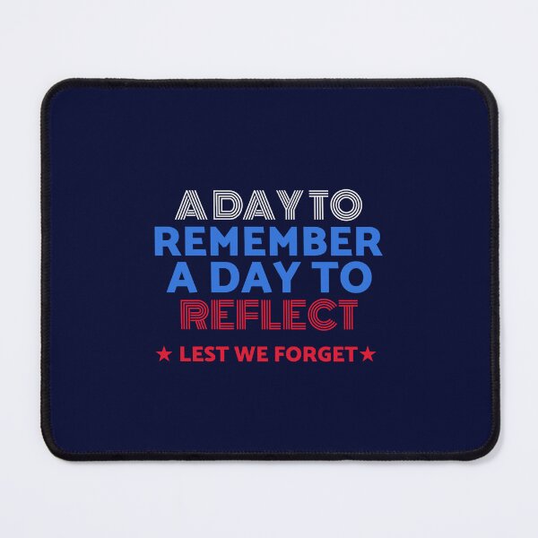 Item preview, A Day to Remember A Day to Reflect - Remembrance Day Design showing thanks to those who sacrificed all designed and sold by teecraftstudios.