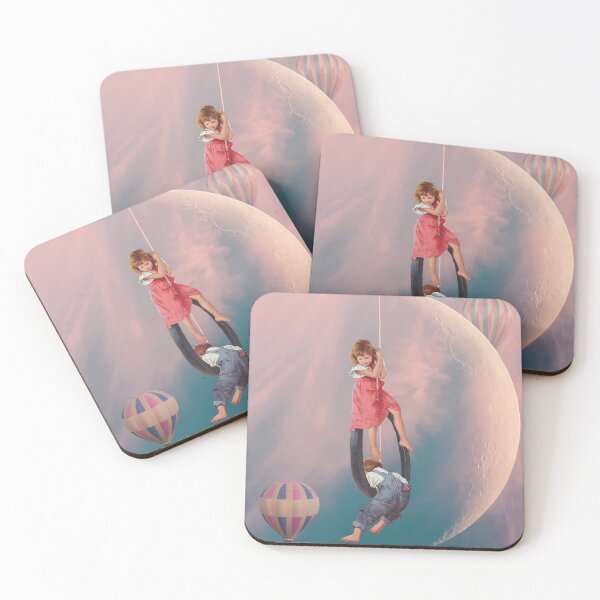 Item preview, Boy and girl on the chemtrail swing designed and sold by Wheelpics.