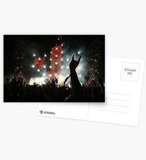 Rock Band Concert Postcards