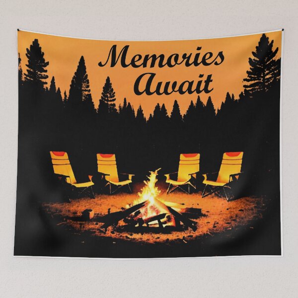 Item preview, Camping Memories Await designed and sold by Esskay Designs.