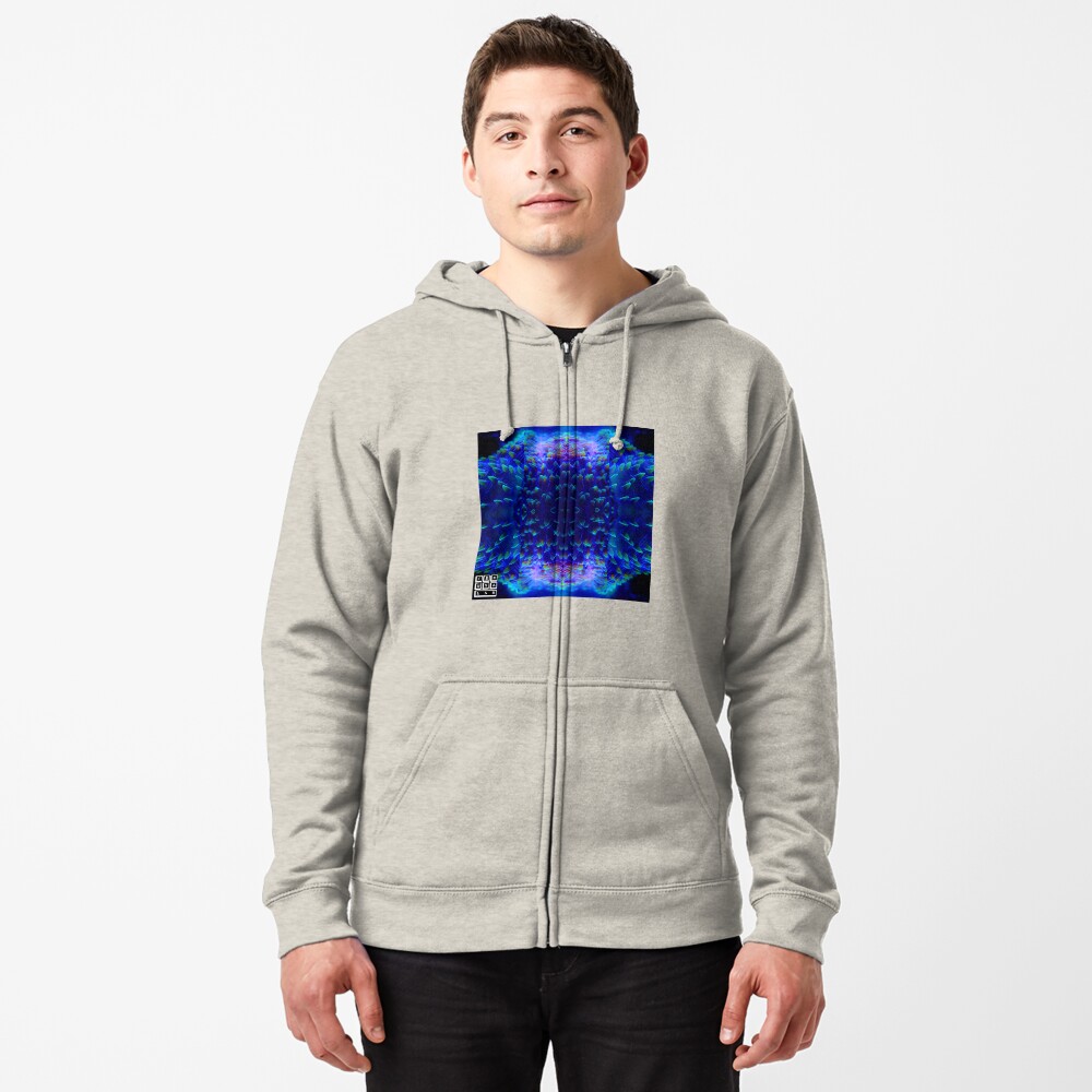 Item preview, Zipped Hoodie designed and sold by teruyalab.