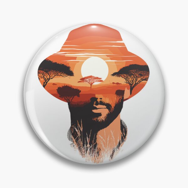 Item preview, Double Portrait of the Sunset in Africa designed and sold by tasilrio.