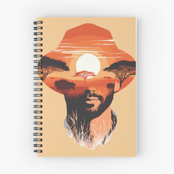 Item preview, Double Portrait of the Sunset in Africa designed and sold by tasilrio.