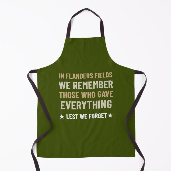 Item preview, In Flanders Fields - We Remember Those Who Gave Everything * Lest We Forget * Remembrance Day Design designed and sold by teecraftstudios.
