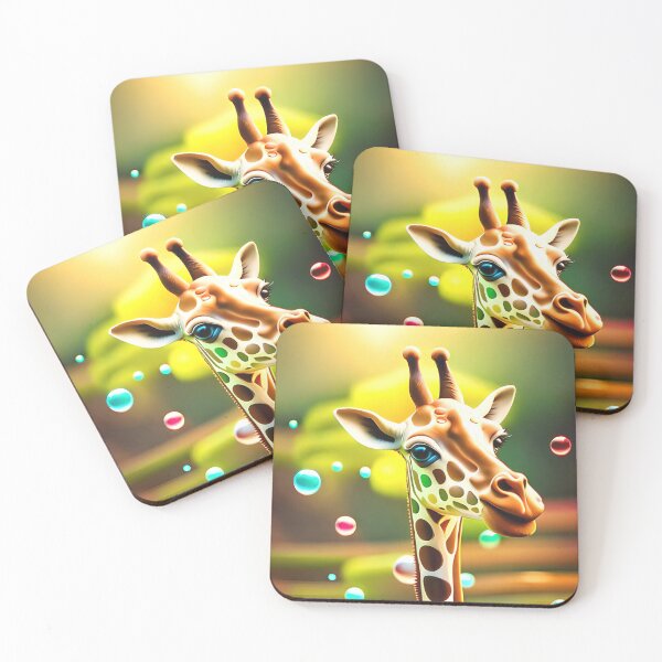 Artikelvorschau, AI Art- Giraffe #4 entworfen und verkauft von wohnfuehlfabrik.