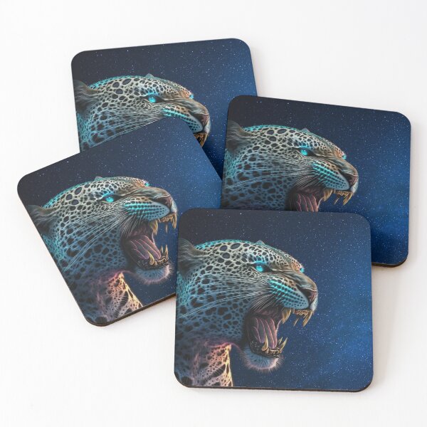 Item preview, LEOPARD ABOVE THE STARS   designed and sold by johnnyssandart.