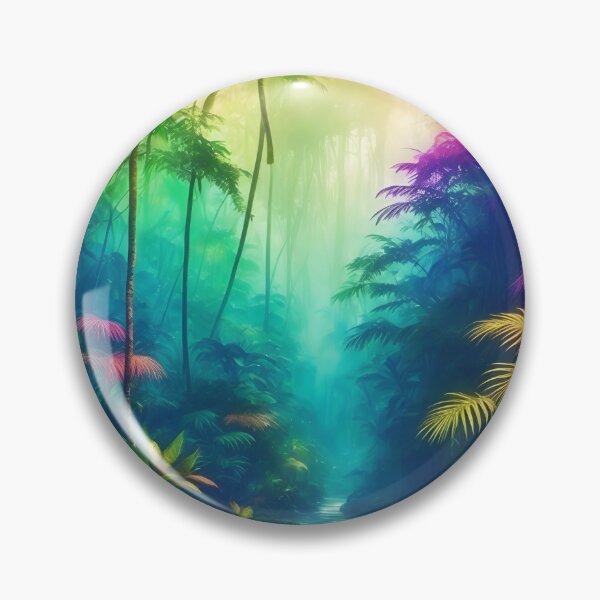Item preview, Colorful Glowing Jungle designed and sold by AP.