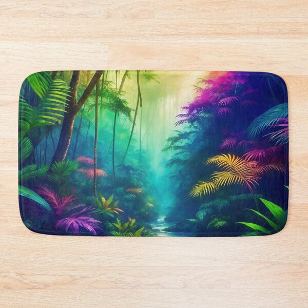 Item preview, Colorful Glowing Jungle designed and sold by AP.