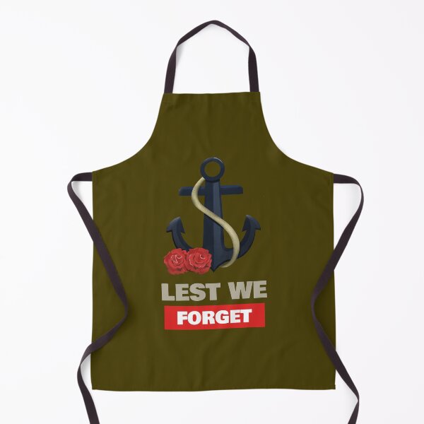 Item preview, Lest We Forget - Remembrance Day Design showing thanks to those who served in the Navy and sacrificed all designed and sold by teecraftstudios.
