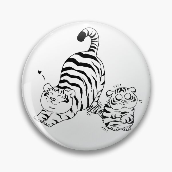 Item preview, Cute tigers - get off my tail  designed and sold by Artbygoody.